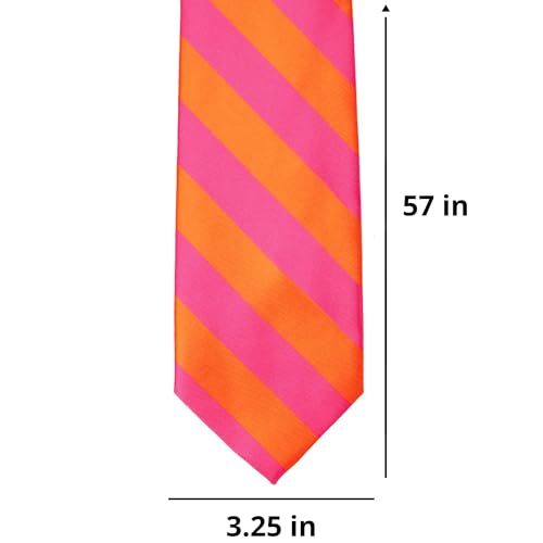 Image of tiemart Men's Striped Tie Standard Length