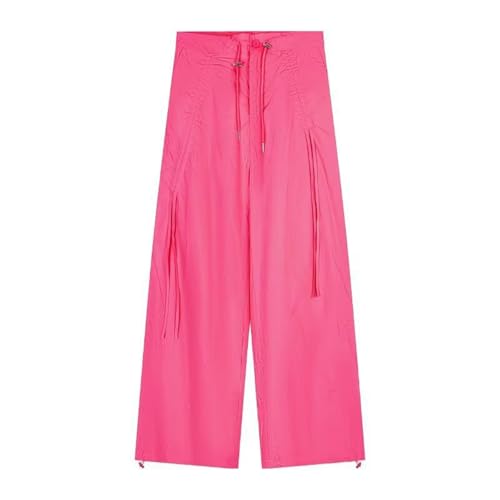 Women's Casual Cargo Pants High Waist Lightweight Joggers with Drawstring Waist and Pockets for Everyday Wear2