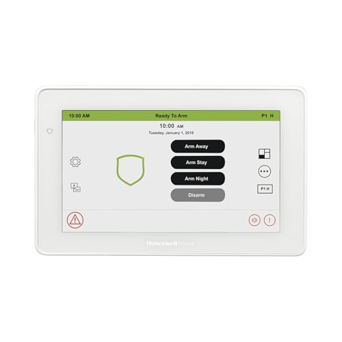 Image of Intrusion Honeywell 6290W Touch Center 7 inch Color Wireless Touchscreen Keypad Alarm Control