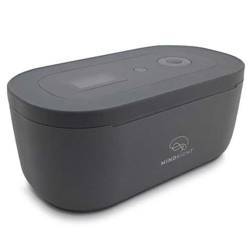 Mindsight Timed Lock Box | Unplug from Phones, Video Games, Social Media, Snacks & Cravings | 3 Modes based on Willpower | Easy to Use | Out of Sight ~ Out of Mind | Boost Your Mental Wellness