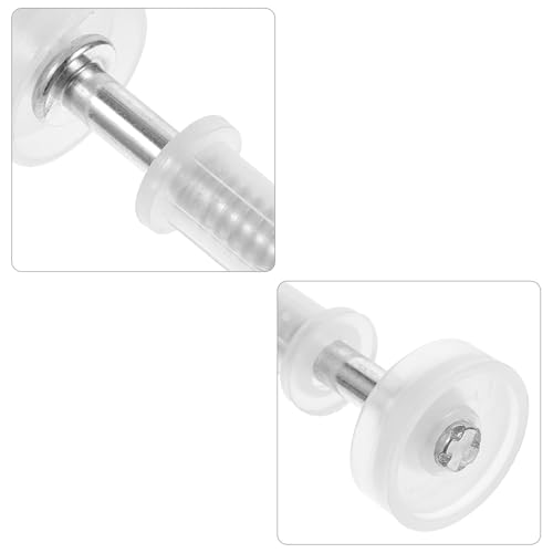 Kit de Reparación de Herrajes para Puerta Plegable Bi-Fold con 16 Piezas, Rodillos de Acero Inoxidable para Puerta de Ducha, Armario y Closet miniatura 5