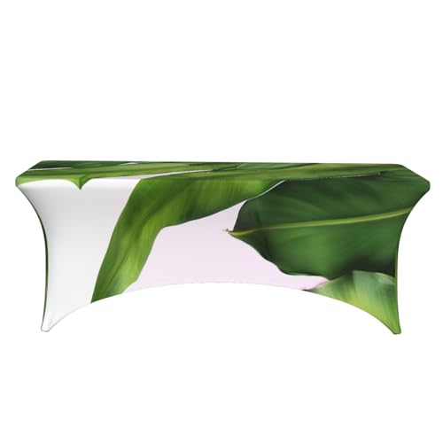 Nappe pour table 1,8m extensible lavable motif tropical fête