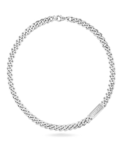 Philipp Plein Herren-Kette Edelstahl, recycelt One Size 88870549