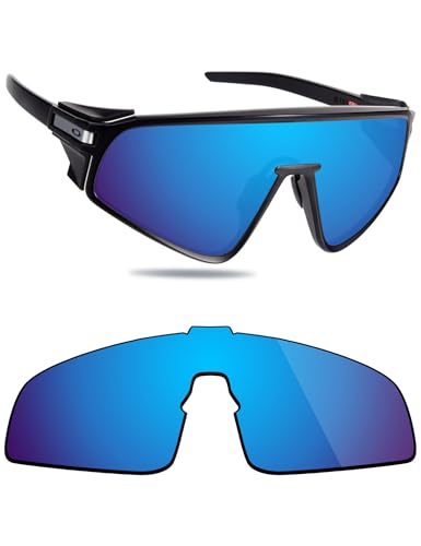 Image of Fiskr Polarized Lenses Replacement Compatible with Oakley Latch Panel OO9404 Sunglasses, Impact Resistant & Perfect Fit - Ice Blue