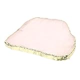 Set de table en cristal - dessous de verre de taille pour une décoration intérieure moderne, pour vos cocktails, verres à vin café du matin, sets de table.