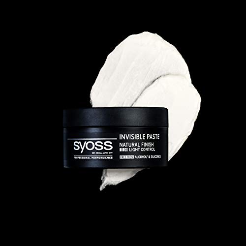 Syoss Invisible Paste pack de 6 pâte coiffante homme effet mat 100 ml