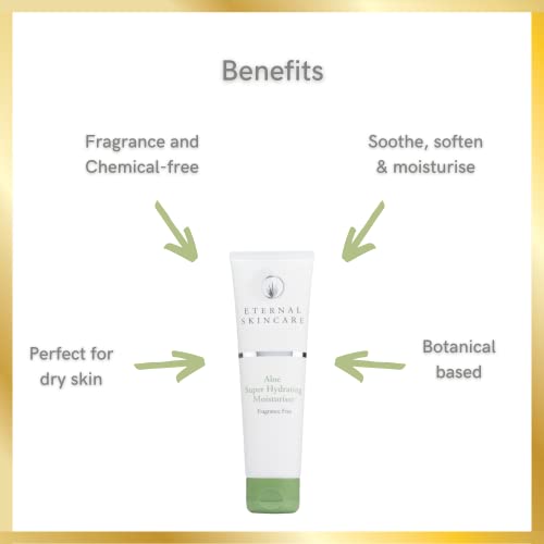 Eternal Skincare, Aloe Super Hydrating Moisturiser (100ml) Fragrance Free - Image 3