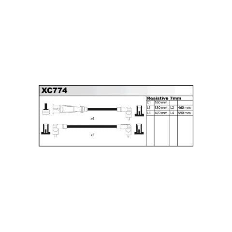 QH-Benelux XC774 Ignition Cable Kit for Cars Cover