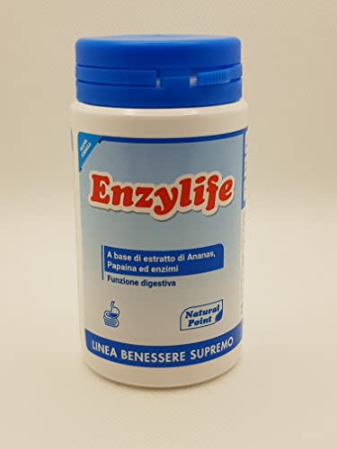 Natural Point Enzylife 90 capsule, complesso enzimatico per una corretta funzione digestiva