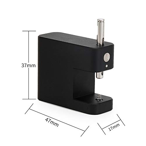 Cerraduras de herrajes para Puertas Inteligente de la Huella Digital del candado Cerradura de Puerta de Seguridad USB Locker Impermeable Recargable de Equipaje Bloqueo antirrobo (Color : Black)