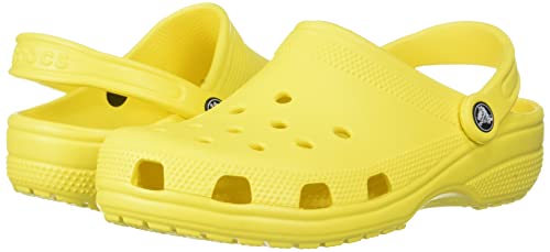 Image of Crocs Unisex Adult Classic Lemon Clogs (10001-7C1)