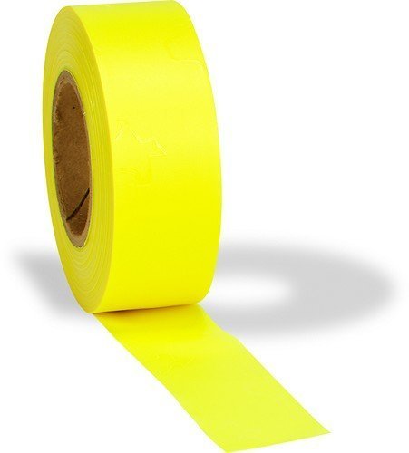 Texas Brand Sunglo Vinyl Flagging Yellow Glo