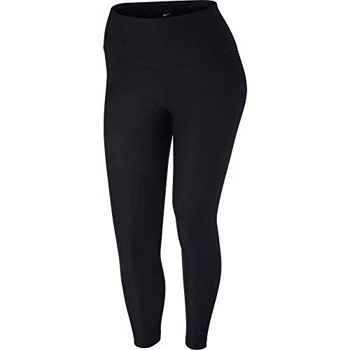 Nike Women's Plus Stretch Dri-Fit Athletic Leggings, Black, 3XL