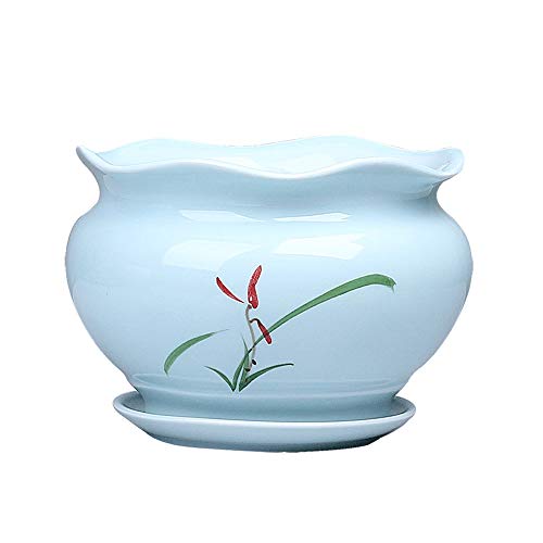 Vase créatif en céramique de 17cm, l'excellence décorative pour vos plantes
