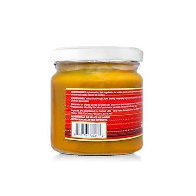 Sanniti Peruvian Hot Pepper Spread | DOP Molido Paste Imported From Peru (Pack of 2) (7.5 oz, Variety Aji Amarillo + Aji Panca)