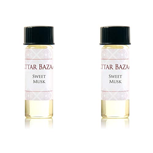 ATTAR BAZAAR Sweet Musk 1 Dram (Pack of 2) ATTAR BAZAAR Sweet Musk 1 Dram (Pack of 2)