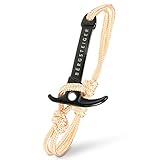 BËRGSTEIGER ICE AXE Armband für Herren & Damen mit Eispickel - hochwertiges Stoffarmband - Bracelet geflochten - Armbänder aus Stoff - ideales Bergsteiger Geschenk (Ahorn)