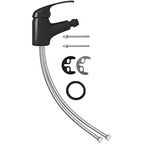 Grifo negro vidaXL para lavabo, bidé, ducha y más Cover
