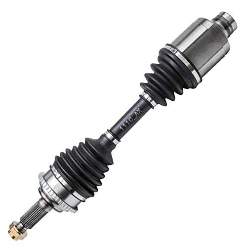 Image of Detroit Axle - Front 2pc CV Axles for 06-09 Fusion Mercury Milan Lincoln Zephyr, 2 CV Axle Shafts Assembly 2006 2007 2008 2009 Replacement