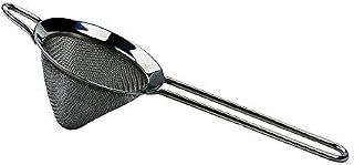 Cocktail Fine Strainer Stainless Steel Professional Bar Tool Conical Mesh Strainer,Black