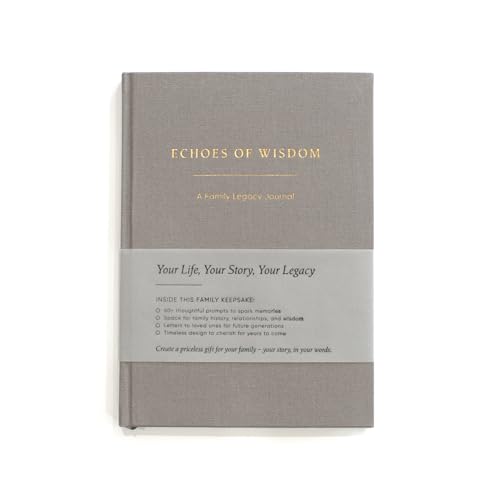 Family Legacy Memory Journal: Keepsake for Capturing Stories, Heritage & Traditions with Guided Prompts – Ideal Gift for Grandparents, Parents, Family Reunions to Preserve Generational Memories