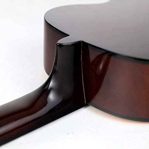 HUAWIND Guitare Classique 4/4 Debutant, Guitare Classique Adulte avec 6 Cordes de Nylon et Housse - Les Beatles, Paul McCartney, John Lennon, RIngo Starr, George Harrison HUAWIND Guitare Classique 4/4 Debutant, Guitare Classique Adulte avec 6 Cordes de Nylon et Housse – Image 6