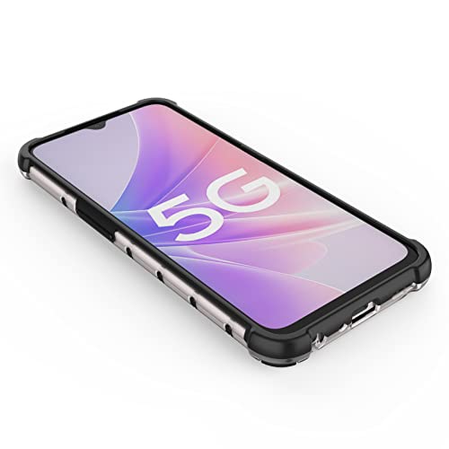 Image of Glasgow Back Case Cover Compatible with Realme Narzo 50 5G (Stylish Design) - Black