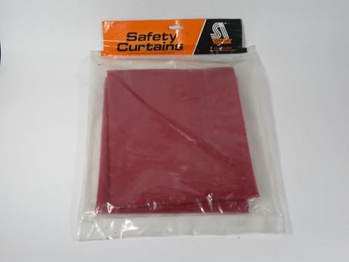 Steiner 525-6X6 Protect-O-Screen Classic Welding Screen with Flame Retardant 14 Mil Tinted Transparent Vinyl Curtain, Blue, 6' x 6'