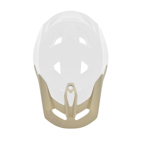 Fox Racing Speedframe Mountain Bike Helmet Visor, Cream 5050, Large