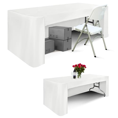 Nappe rectangulaire de 1,8 m lavable pour protéger la table de buffet - 2