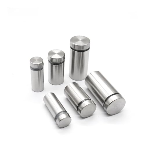 4pcs Advertising Nails, Acrylic Plate Support Nails, Glass Frame Fixed Decorative Nails, Stainless Steel Advertising Nails Metal Screws (16*40mm) miniatura 4