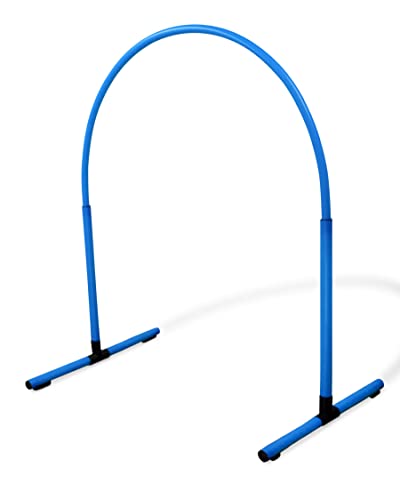 SPORTIKEL24 Hoopers-Bogen - Hoopers-Agility Training für Hunde - Turnier Hoop nach Neuer Prüfungsordnung - Dog Parcours-Zubehör - blau Cover