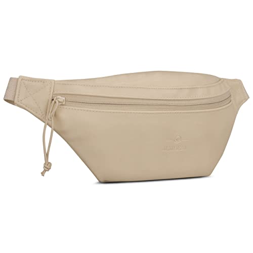 Johnny Urban Bauchtasche Damen & Herren Beige - Toni - Umhängetasche für Alltag, Festival & Sport - Stylische Crossbody Bag für Reisen - Wasserabweisend