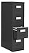 File Cabinet, Height 52" Width 15" Black