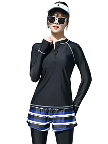 ZHPUAT『水着レディースタンキニ5点セット』