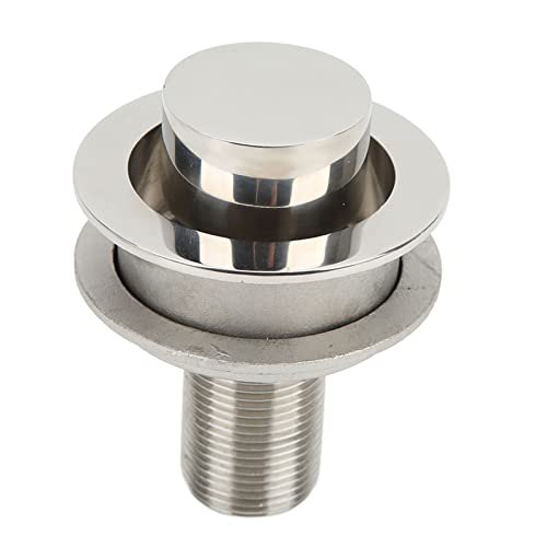 Marine Water Tank Vent, Boat Gas Fuel Tank Vent 316 Stainless Steel Rustproof High Hardness Waterproof for Yacht