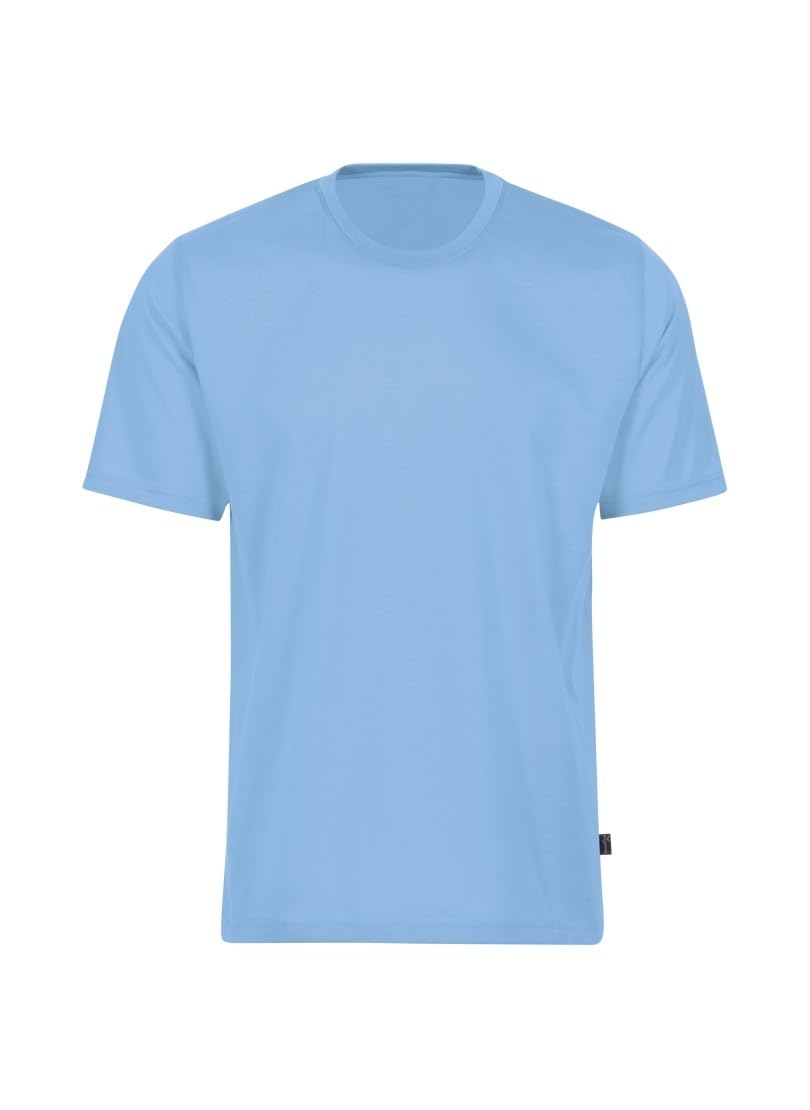 Trigema Unisex T-Shirt Blue Blau (horizont 042) Small