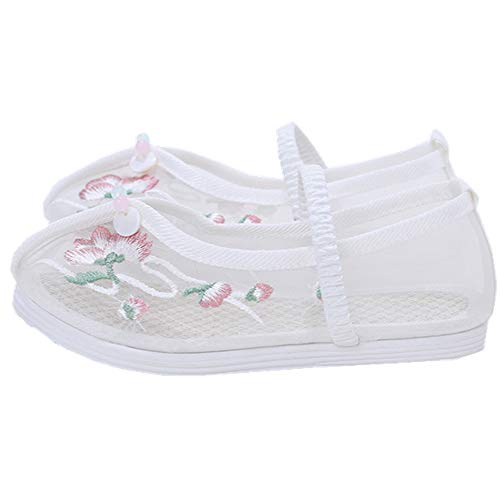 Matari Girl Embroidered Sandals Ethnic Style Children Antique Style Princess Shoes