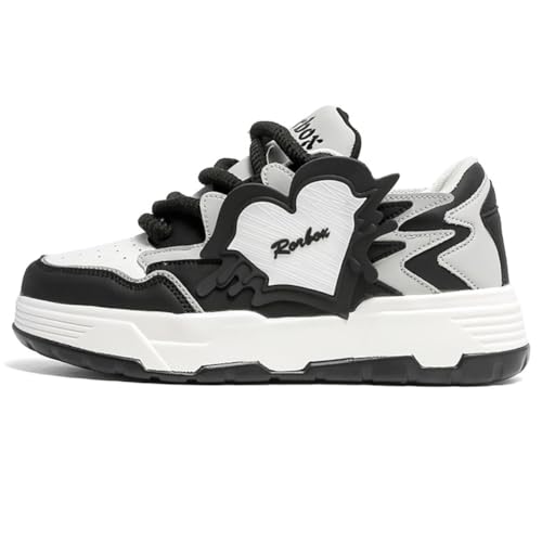 Baskets tige mixte mesh cuir pour soulager les pieds fatigués en ville