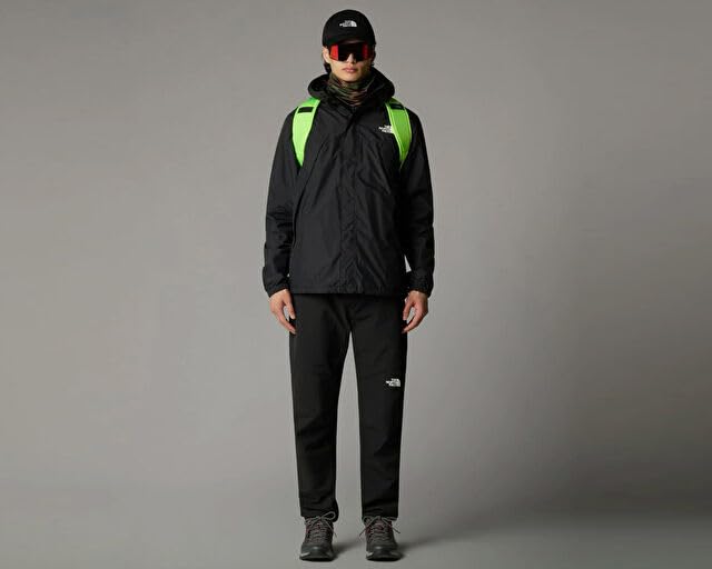 THE NORTH FACE Men's Antora Jacket (S&B), TNF Black-NPF, S | Waterproof & Windproof, Adjustable Hood & Hem, Alpine-Style Zip Hand Pockets, Breathable 100% Recycled Fabric Raincoat - image 3