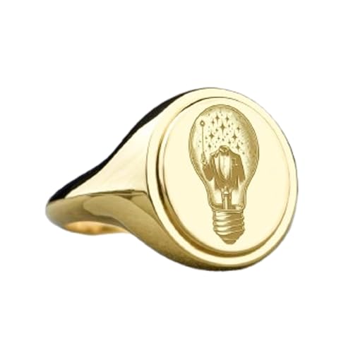 Bague plaquée or et argent 925 chevalière ovale pour un style quotidien chic