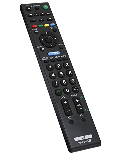 VINABTY Replacement Remote Control Fit for Sony LCD TV KDL-42EX443 KDL-42EX440 KDL-32EX343 KDL-32EX340 KDL-40BX440 KDL-32BX340 RM-ED049 - Image 3
