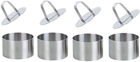 Emporte-pièces,Lot de 4 emporte pièces ronds,Cercles et cadres à ...