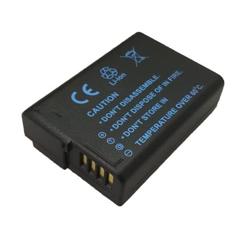 2 x Dot.Foto DMW-BLD10, DMW-BLD10E Premium 7.2v / 1010mAh Batteria Ricaricabile per Panasonic Lumix DMC-G3, DMC-GF2, DMC-GX1