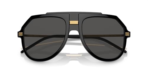 Dolce & Gabbana DG 6195 Shiny Black/Grey 45/14/145 men Sunglasses2