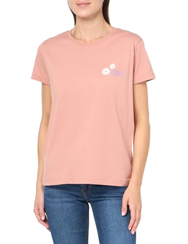 Image of Roxy Womens Boyfriend Crew T-Shirt, Casual Relaxed Fit Crew Neck Tee Short Sleeve Cotton Basic Shirt Everyday Comfort