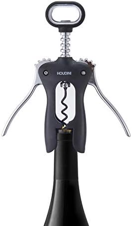 Sacacorchos de Alas Houdini, Acero Inoxidable, Espiral Antiadherente miniatura 3