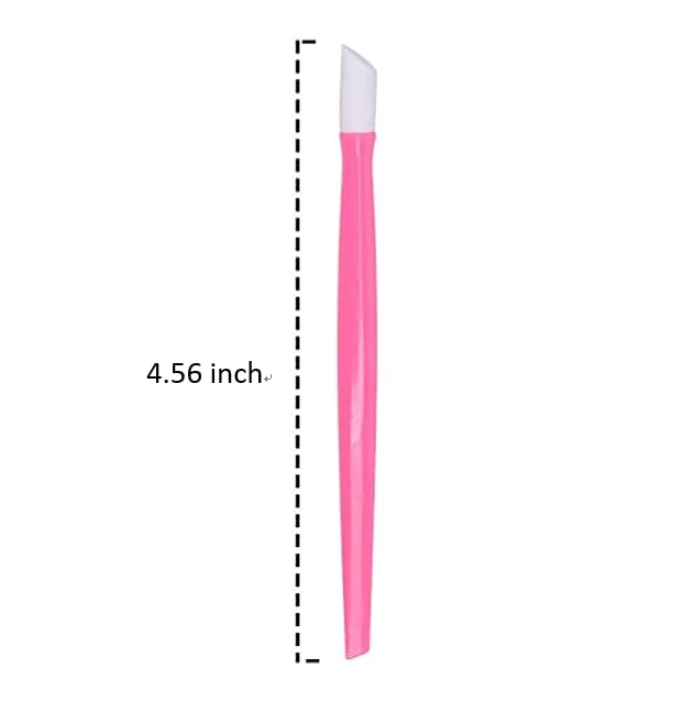 Soft 'N Style Plastic Cuticle Pusher - Professional Nail Tool