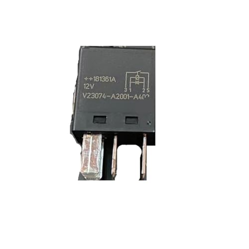Relais V23074-A2001-A402 12V 30A résout les pannes de phares et circuits de voiture 4 broches