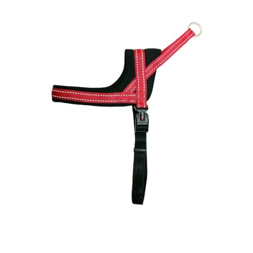 Hundegeschirr Soft & Safe reflektierend, Gr.0: 35-45cm cayenne/schwarz